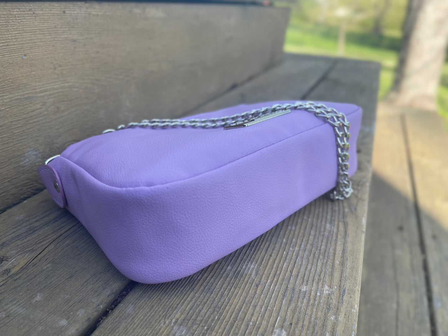Purple Dice Aries Crossbody Bag