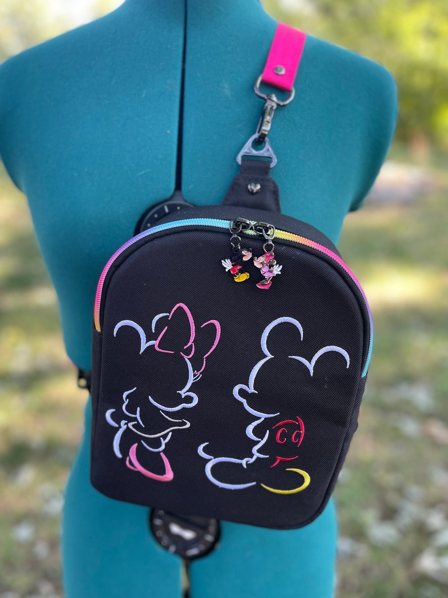 Mouse Love Sling Bag | Minnie and Mickey Bag