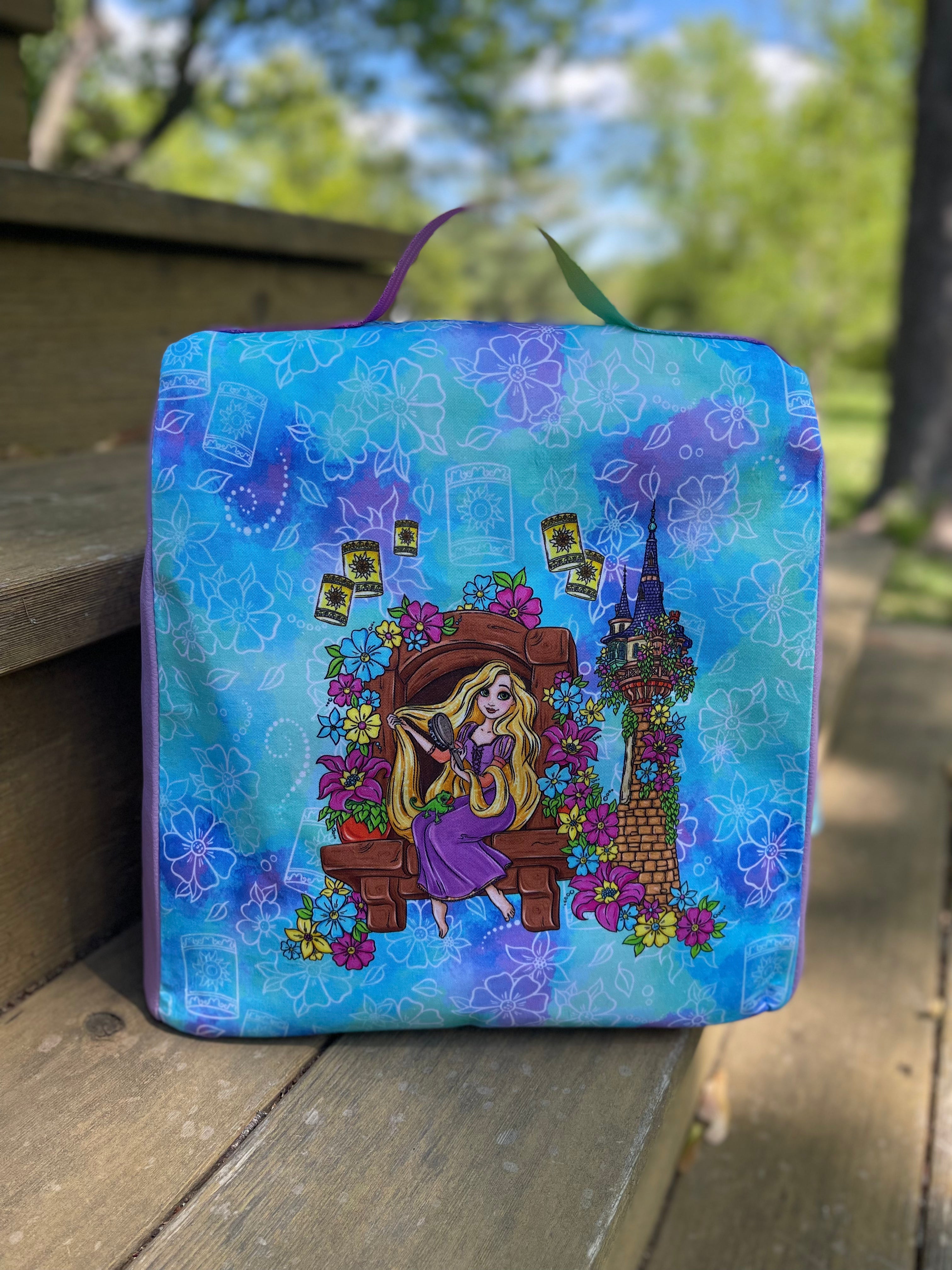 Rapunzel Guardian, Tangled Anti-Theft Backpack – Tiffany Sew Made That