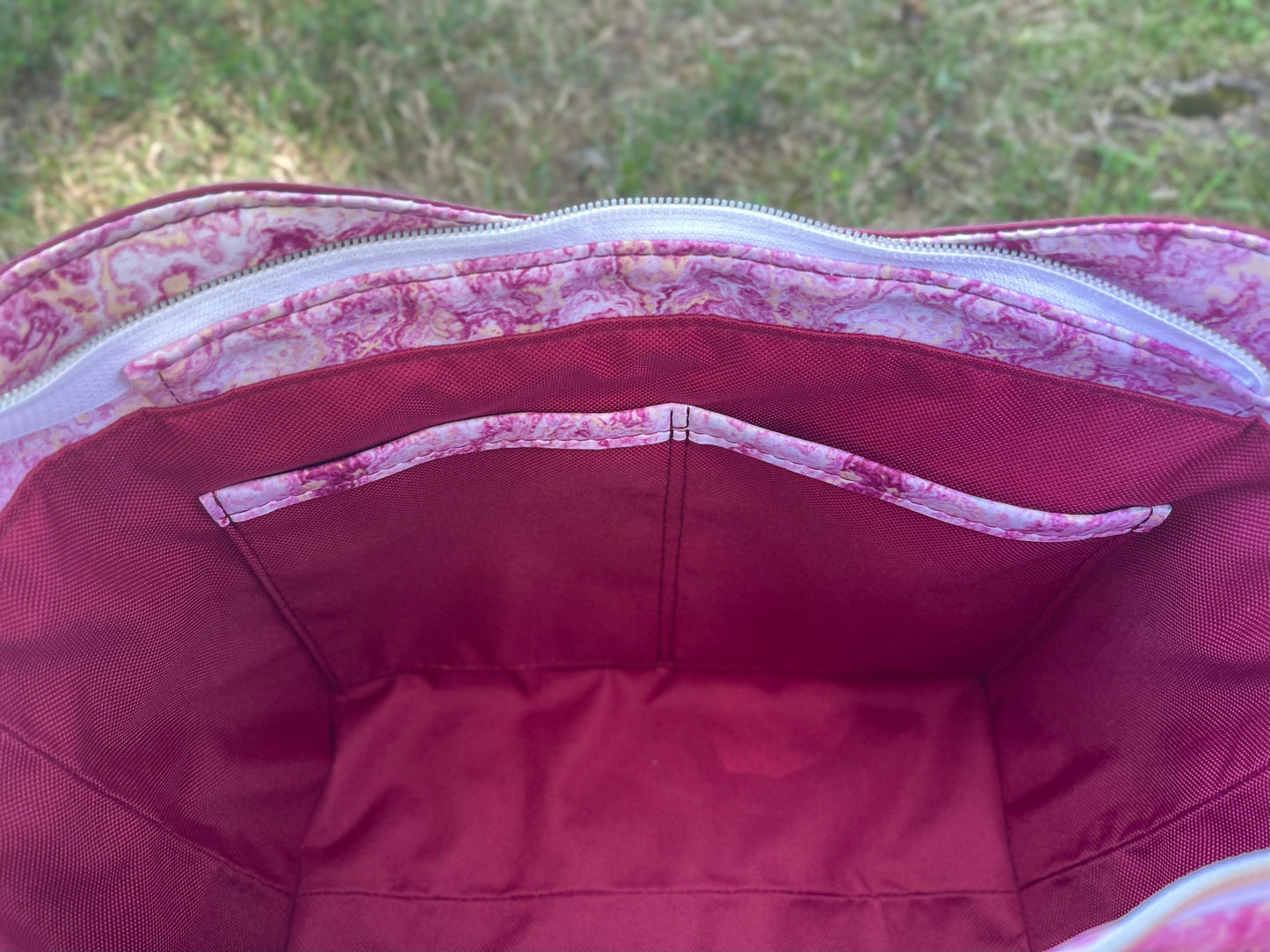 Pink Marble Hiraeth Handbag