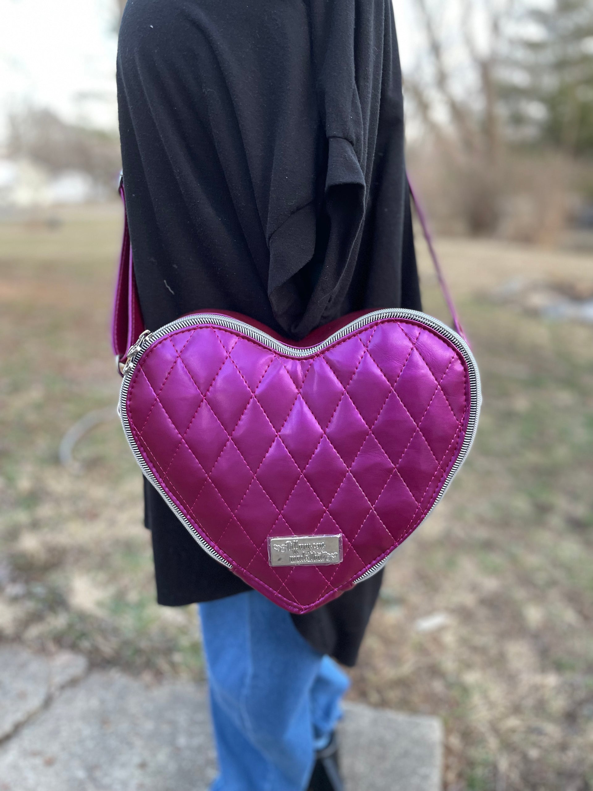 heart crossbody bag